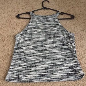 Black and white halter top//mudd